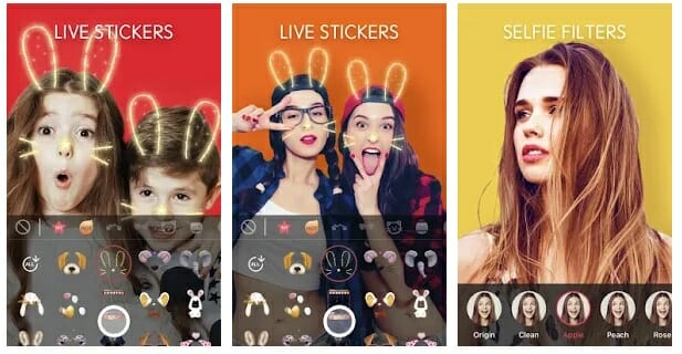FaceApp Alternative - Live Stickers
