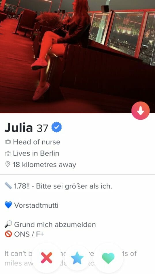 19 Tinder Codes und was sie bedeuten FotoScore