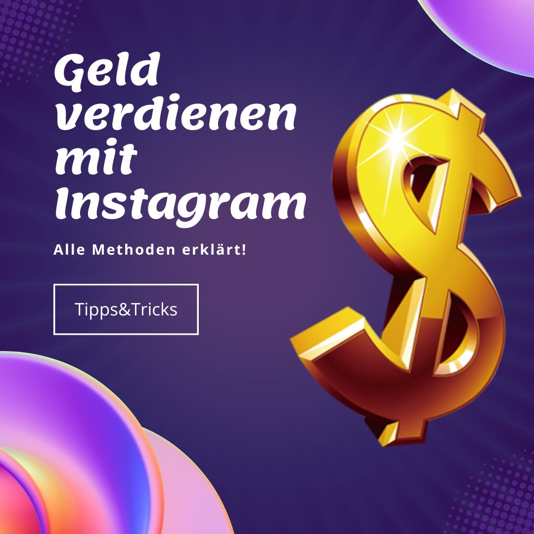 instagram geld verdienen